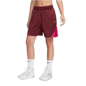 Nike Dri-FIT ISoFly Women Basketball Shorts Size Medium Dark Team Red Wider Hips